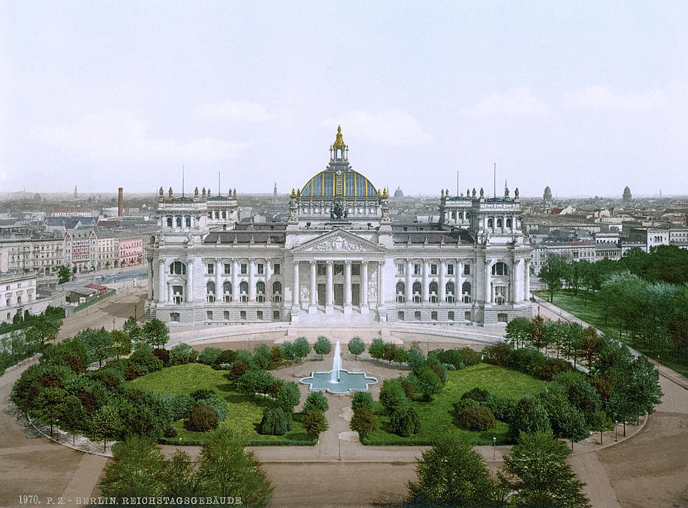 Reichstagsgebäude ca. 1910