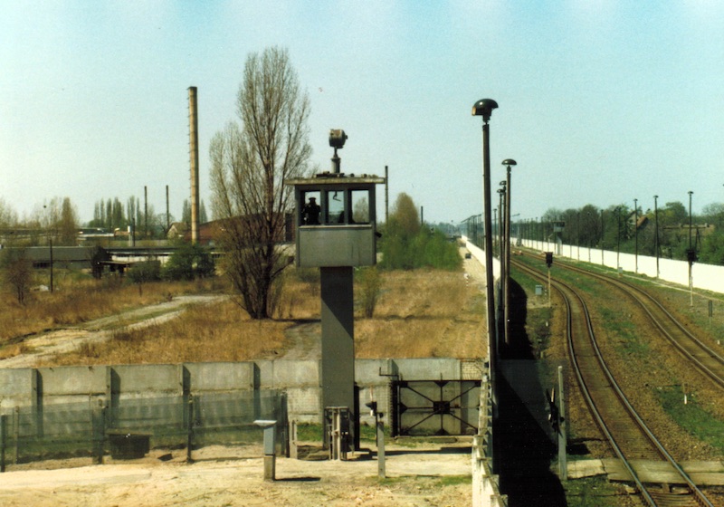Grenzsicherung in Staaken (1986)